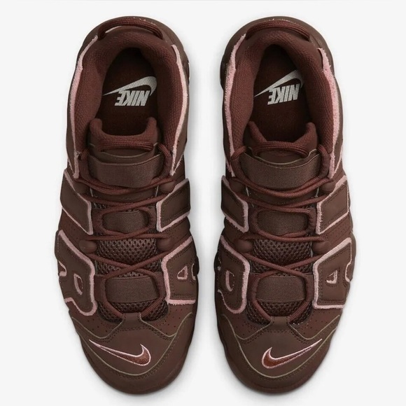 New Men’s Air More Uptempo '96 Dark Pony/Med Soft Pink DV3466-200 NWOB - Picture 2 of 8